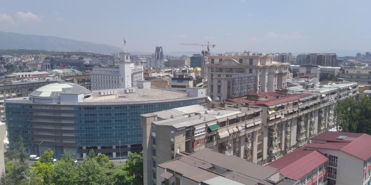 Sky View Luxury Center Skopje Apartments ภายนอก รูปภาพ